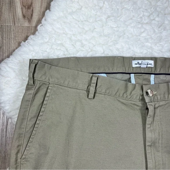 NEW Peter Millar Pilot Twill Flat Front Trousers